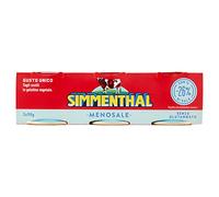 Simmenthal - Carne in Scatola di Bovino Magra Lessata Meno Sale con Gelatina Vegetale e Miele, 3 Lattine da 90 gr