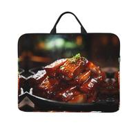 Simmer Fried Meat - Custodia per laptop (41,9 x 31 cm), adatta per viaggi quotidiani, turismo, viaggi d'affari, pendolari, ecc.
