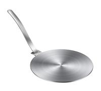 Simmer Ring Heat Diffusore - Piastra diffusore a induzione in acciaio inox, riduttore ignifugo, piastra ad anello antiaderente | piastra di cottura per piano cottura in convertitore caffè latte