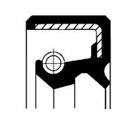 Simmering paraolio riduttore Parte frontale ACM (Poliacrilico- Caucciù) CORTECO