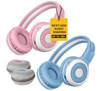 SIMOLIO Cuffie Bluetooth per Bambini Ros Blu