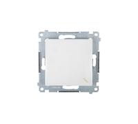 Simon 54 Connettore per scale, sgancio rapido, bianco DW6.01/11