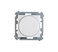 Simon 54 dimmer rotante a pressione 20-500W bianco DS9T.01/11