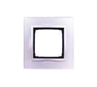 Simon 54 Nature 5902787559786 - Cornice singola in vetro, colore: Argento