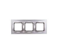 Simon 54 Nature cornice triplo vetro ARGENTO NEBBIA DRN3/71