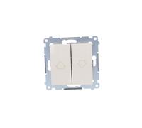 Simon 54 Pulsante per tapparelle, connettore rapido DZP1.01/41