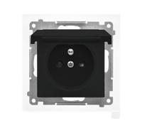 Simon 55 TGZ1BCUZ.01/149 Modulo nero presa 1x