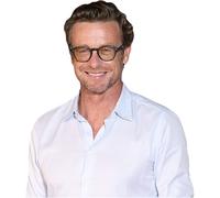 Simon Baker (Casual) Half Body Buddy Cutout