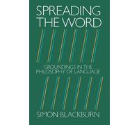 Simon Blackburn Spreading the Word (Tascabile)