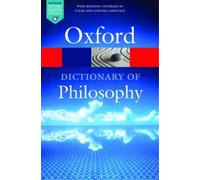 Simon Blackburn The Oxford Dictionary of Philosophy (Tascabile)