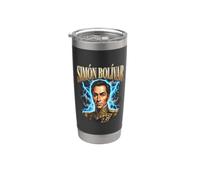 Simon Bolívar Libertador Veneuela Bicchiere termico in acciaio inox doppia parete