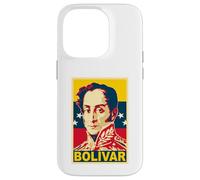 Simon Bolivar Venezuela Propaganda Custodia per iPhone 14 Pro