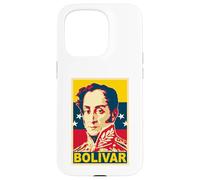 Simon Bolivar Venezuela Propaganda Custodia per iPhone 15 Pro