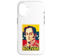 Simon Bolivar Venezuela Propaganda Custodia per iPhone 16