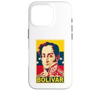 Simon Bolivar Venezuela Propaganda Custodia per iPhone 16 Pro