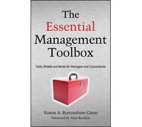 Simon Burtonshaw-Gunn The Essential Management Toolbox (Copertina rigida)