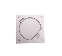 Simon Connect 842643603797 - Inserto per lattina KSE IP66 con coperchio e presa K45 singola con/U 16A IP20 in acciaio inox KSE2/23/72 kontakt-simon