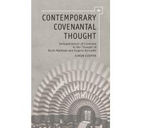 Simon Cooper Contemporary Covenantal Thought (Copertina rigida)