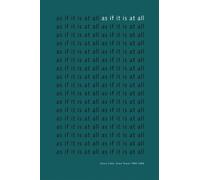 Simon Cutts As If It Is At All (Tascabile)