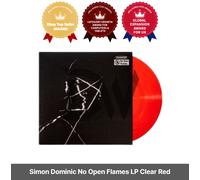 Simon Dominic No Open Flames LP Clear Red / Solo hip-hop / I-dol / Express