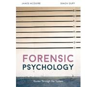 Simon Duff James McGuire Forensic Psychology (Tascabile)
