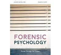 Simon Duff James McGuire Forensic Psychology (Tascabile)