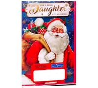 Simon Elvin For A Dear Daughter Cartolina di Natale Misura Confezione 6 (SG27836