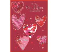Simon Elvin For The One I Love Cuori San Valentino Biglietto d'Auguri (SG22567)