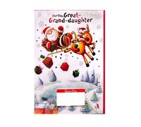 Simon Elvin For You Great Grand Daughter Cartolina di Natale Misura (SG27620)