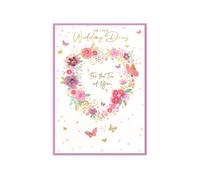 Simon Elvin On Your Wedding Day Biglietto d'Auguri Misura Confezione 6 (SG37738)