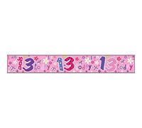Simon Elvin - Striscione olografico per compleanno I Am 13 Today (Taglia unica) (Blu)