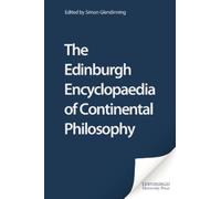 Simon Glendinni The Edinburgh Encyclopaedia of Continental Ph (Copertina rigida)