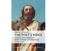 Simon Goldhill The Poet's Voice (Tascabile) Cambridge Classical Classics