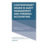 Simon Grima Contemporary Issues in Audit Management and Foren (Copertina rigida)