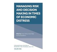Simon Grima Managing Risk and Decision Making in Times of Eco (Copertina rigida)
