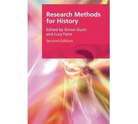Simon Gunn Research Methods for History (Tascabile)