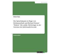 Simon Haas Die Sprachskepsis in Hugo von Hofmannsthals und Richard S (Tascabile)