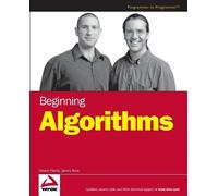 Simon Harris James Ross Beginning Algorithms (Tascabile)