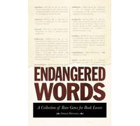 Simon Hertnon Endangered Words (Tascabile)