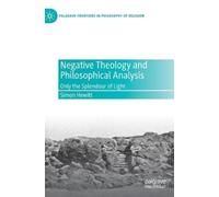Simon Hewitt Negative Theology and Philosophical Analysis (Copertina rigida)