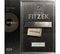 Simon Jäger Sebastian Fitzek Die Einladung: Psychothriller (CD MP3)