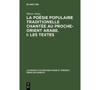 Simon Jargy La poésie populaire traditionelle chantée au Proc (Copertina rigida)