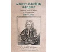 Simon Jarrett A history of disability in England (Copertina rigida)