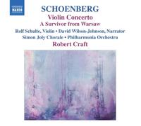 Simon Joly Chorale Violin Concerto (Craft, Philharmonia Orchestra) (CD) Album