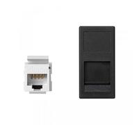 Simon KA96U/14 - Pl K45 1/2 Mec V&D piatto C/Guardap con 1 connettore Cat6 Utp