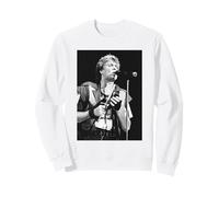 Simon Le Bon Duran Duran Canta Blu Argento Tour 1983 Felpa