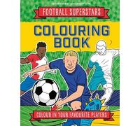 Simon Mugford Football Superstars Colouring Book (Tascabile)