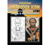 Simon Oskolniy Orthodox Icon Coloring Book Vol. 7 (Tascabile)