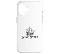 Simon Pietro Pesca Charter Gesù Cristiani Dio Custodia per iPhone 16
