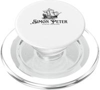 Simon Pietro Pesca Charter Gesù Cristiani Dio PopSockets PopGrip per MagSafe